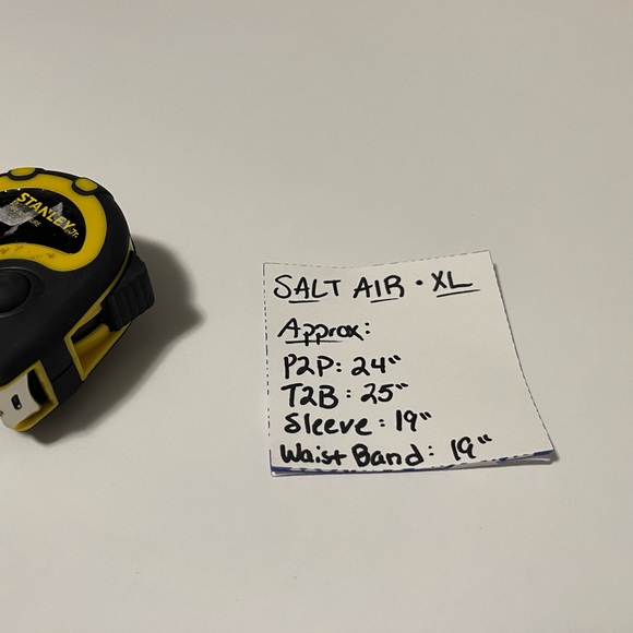 SALT AIR - Vintage 90’s Pullover Collared Sweatshirt - Size XL - Picture 10 of 14